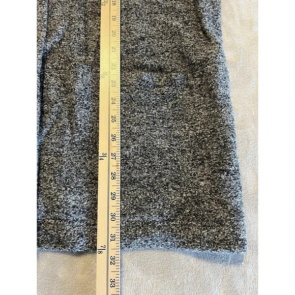 Pure J Jill Jacket Women’s L Large Gray Rayon Wool Snap Front Mandarin Collar - Picture 8 of 8